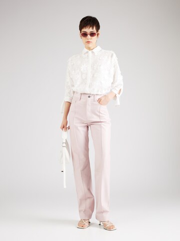 Regular Pantalon à pince REMAIN en rose