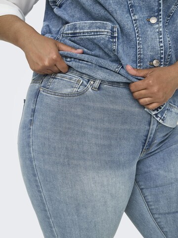 ONLY Carmakoma Skinny Jeans 'ROSE' in Blue