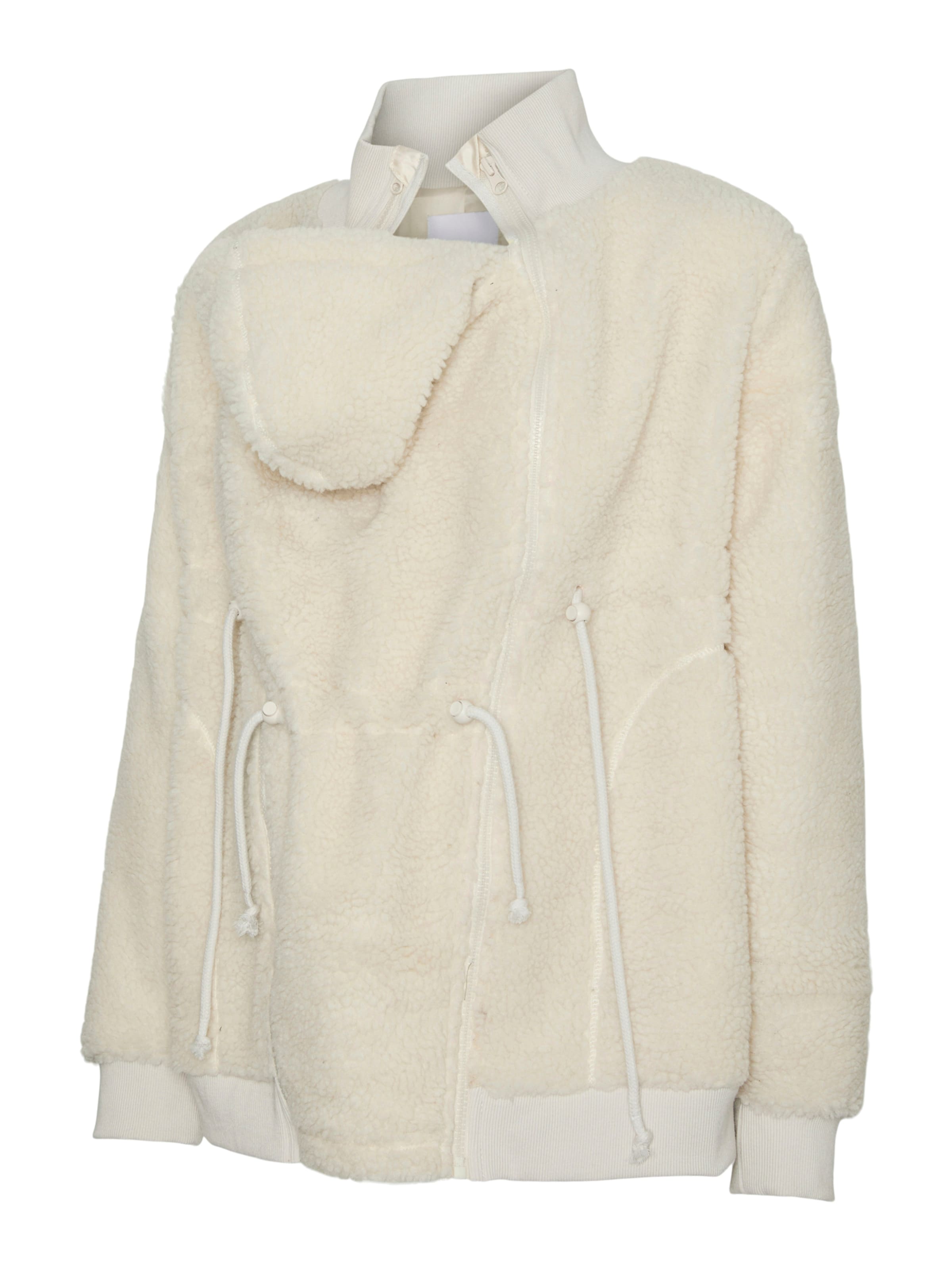 MAMALICIOUS Přechodná bunda 'MLCARLY' – béžová: přední strana