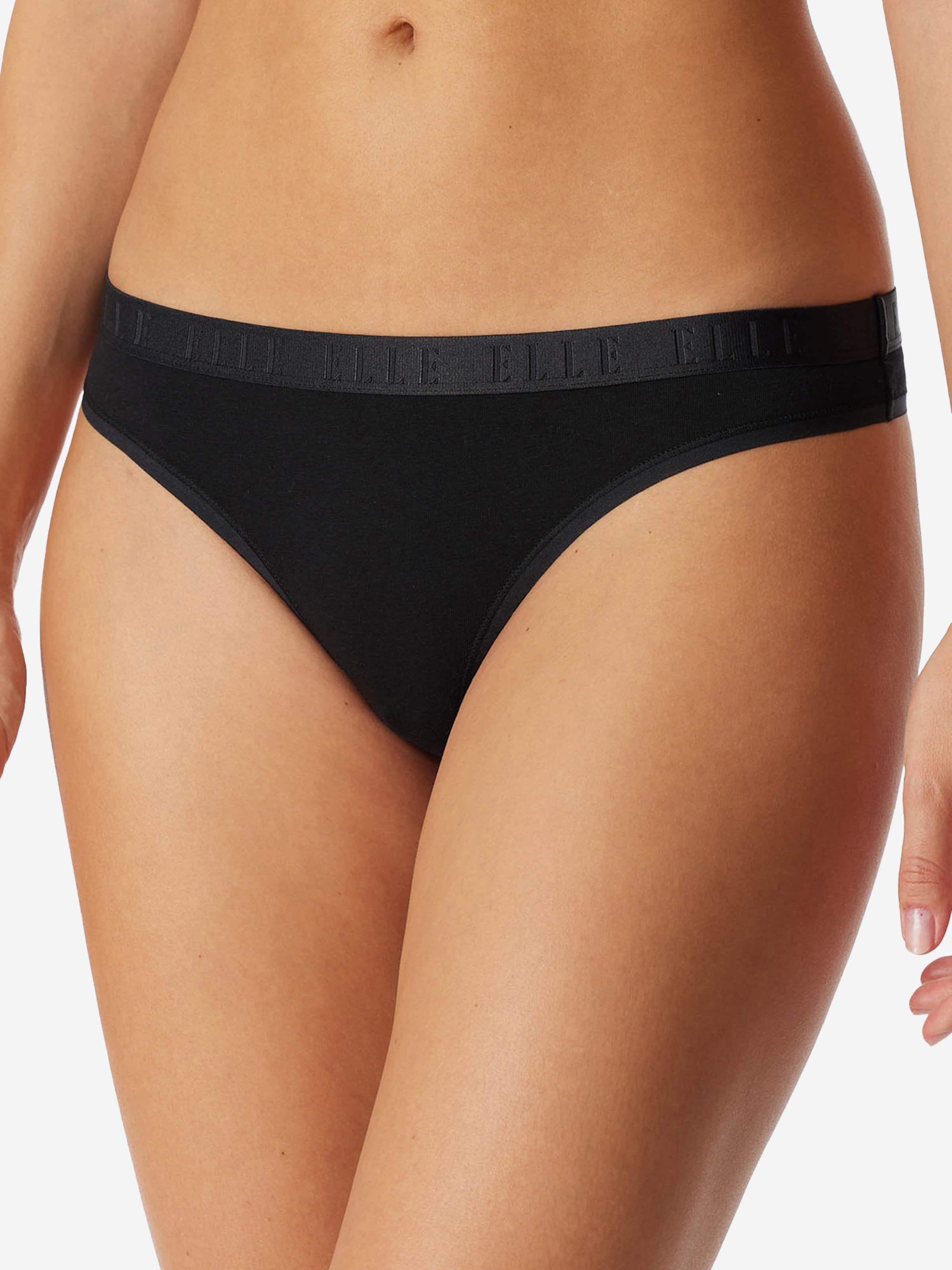 ELLE String ' Super Soft ' in Beige: voorkant