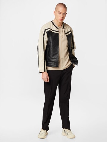 WEEKDAY Regular Pantalon 'Lewis' in Zwart