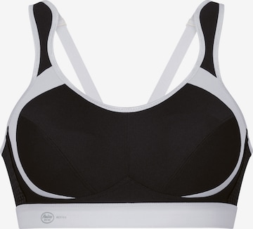 ANITA Bandeau Bra 'extreme control Sport' in Black: front
