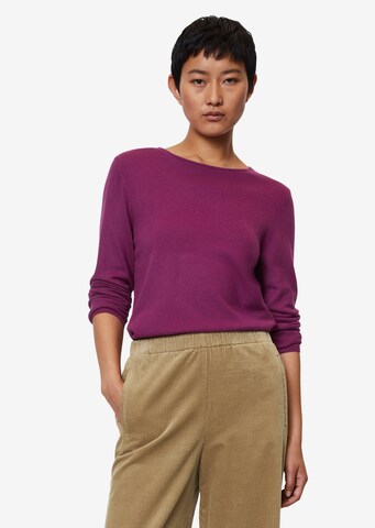 Pull-over Marc O'Polo en violet : devant