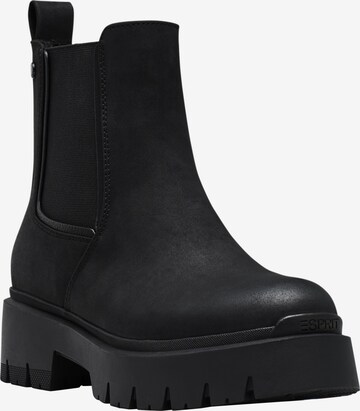 Esprit Shoes Chelsea Boots 'Millie' in Schwarz: Vorderseite