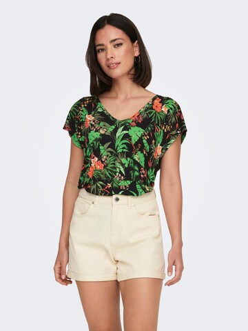 ONLY - Camisa 'FLAWSOME' em azul: frente