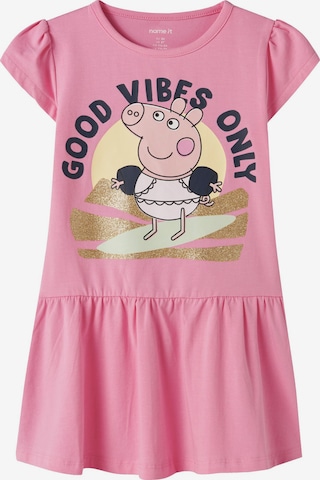 NAME IT Jurk 'Peppa Wutz' in Roze: voorkant
