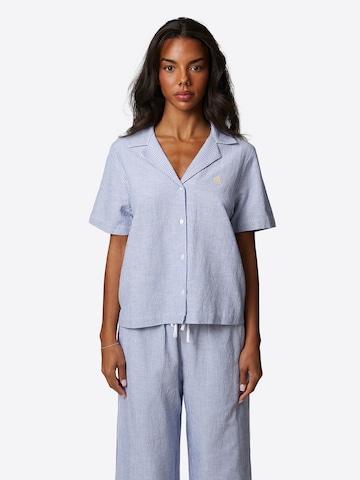 Good For Nothing Bluse i blå: forside