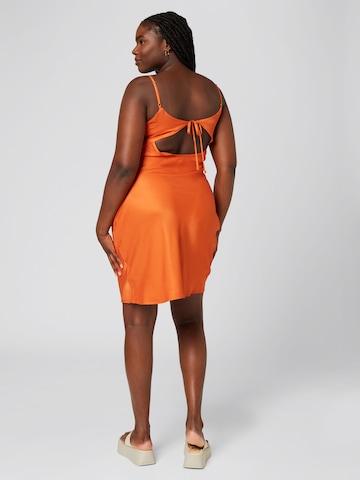A LOT LESS Dress 'Anais' in Orange
