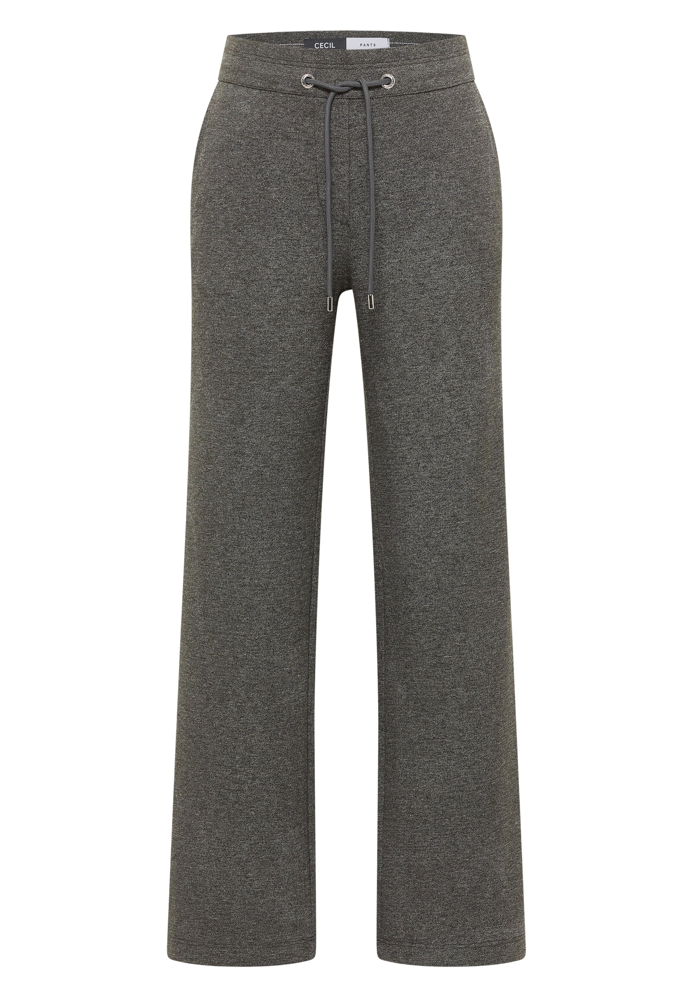 CECIL Wide leg Pants in Black: front