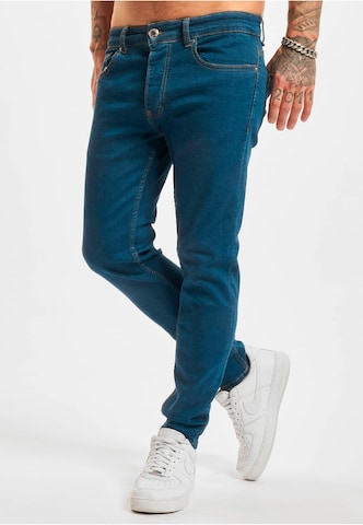 2Y Premium Regular Jeans in Blau