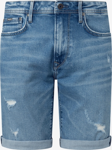Pepe Jeans Tapered Jeans 'Stanley' in Blue: front
