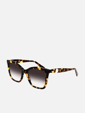 Longchamp Sunglasses in Brown: front