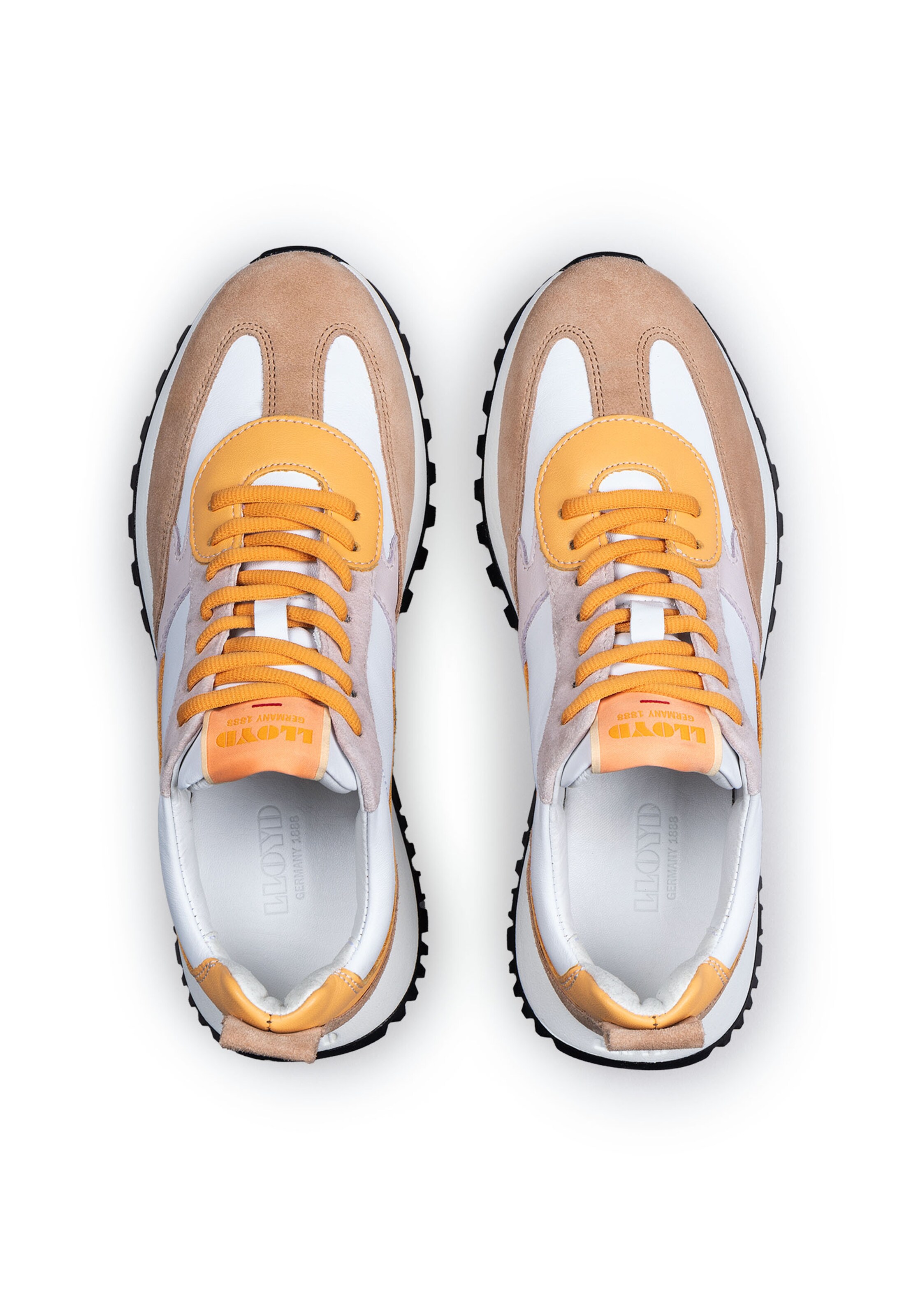 LLOYD Platform trainers in Orange