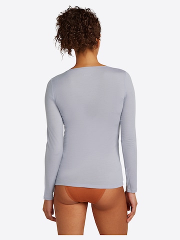 ICEBREAKER - Camiseta térmica 'W Siren LS Sweetheart' en azul