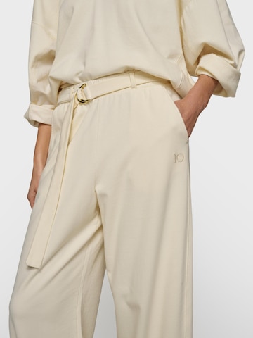 10Days Loose fit Pants in Beige