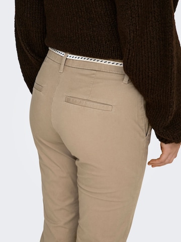 ONLY Slimfit Chino 'ONLBIiana' in Beige