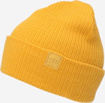 GAP Beanie in Yellow: front