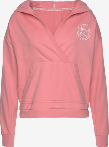 BUFFALO Sweatshirt in Pink: front