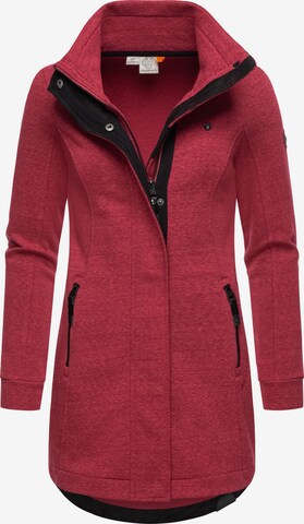 Veste de survêtement 'Letrice' Ragwear en rose : devant