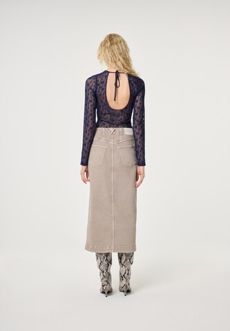 Chemisier Fabienne Chapot en bleu