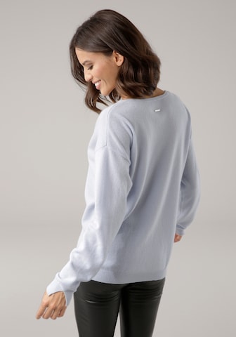 LAURA SCOTT Pullover in Blau