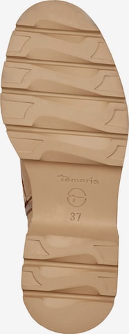 TAMARIS - Botines con cordones en beige