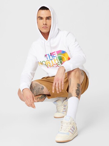 the north face rainbow sweatshirt