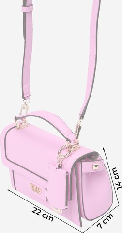 GUESS Τσάντα χειρός 'Angy' σε ροζ