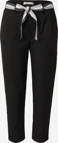 Pantalon à pince 'RITA' ONLY en noir : devant