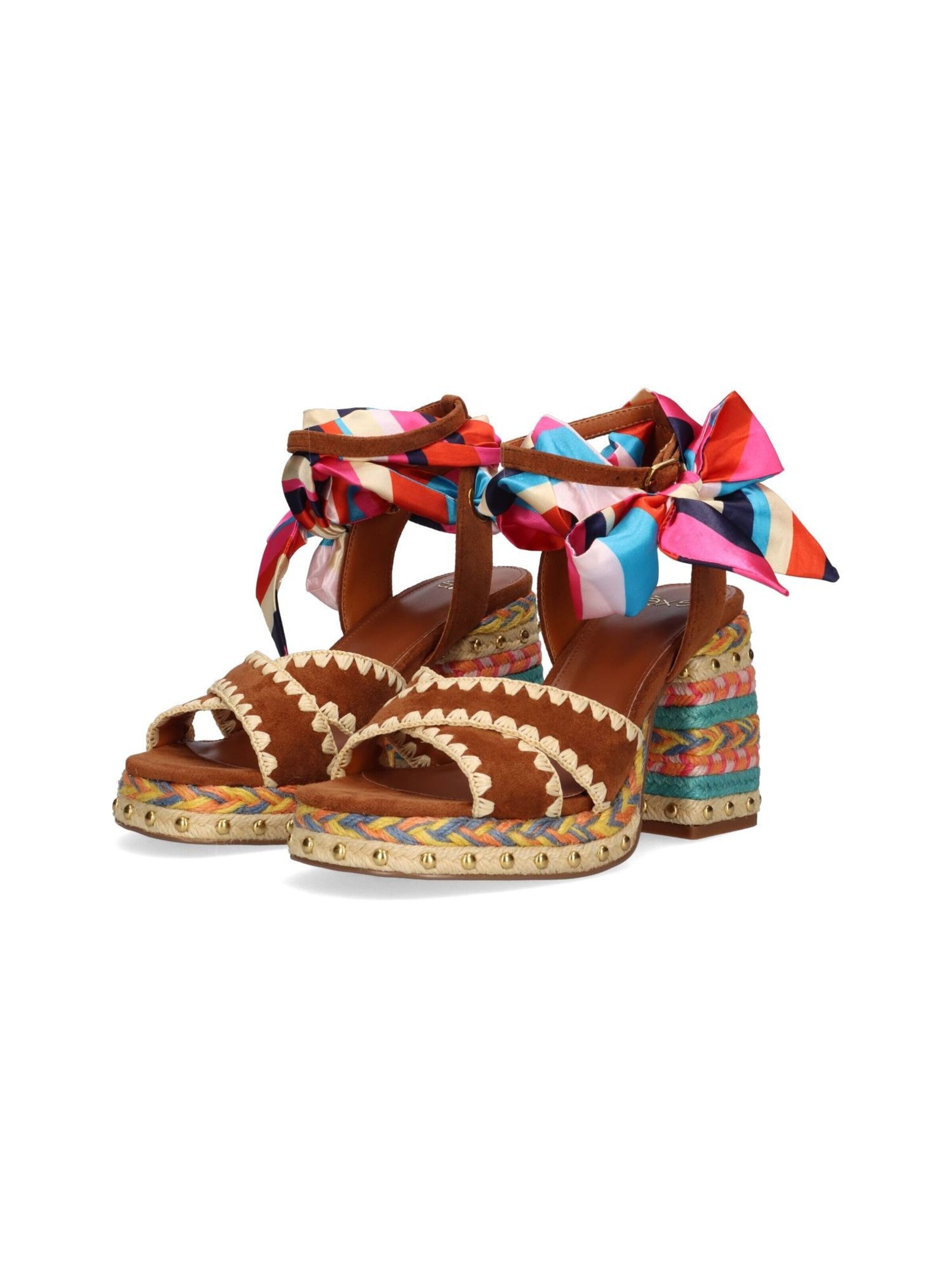 Sandales à lanières 'HAVANA-448' EXE en beige