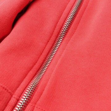 Off-White Sweatshirt & Zip-Up Hoodie in S in Red