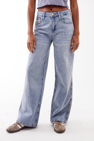 Wide Leg Jean BDG Urban Outfitters en bleu : devant