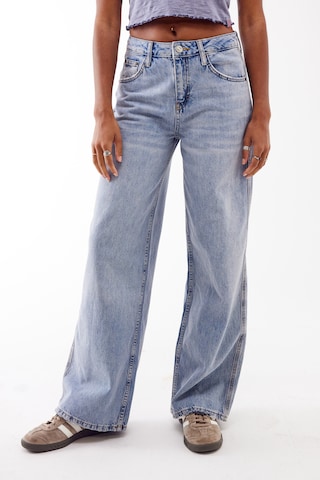 Wide leg Jeans di BDG Urban Outfitters in blu: frontale