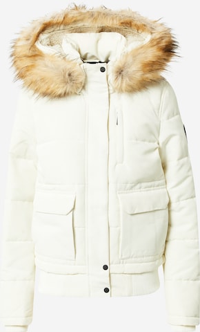 Superdry Winter Jacket 'Everest' in White: front