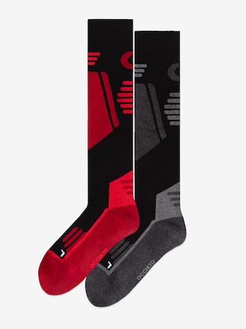 Occulto Sportsocken 'Toni'‌ in Rot