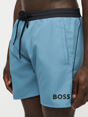 BOSS Swimming shorts 'Starfish' in Blue