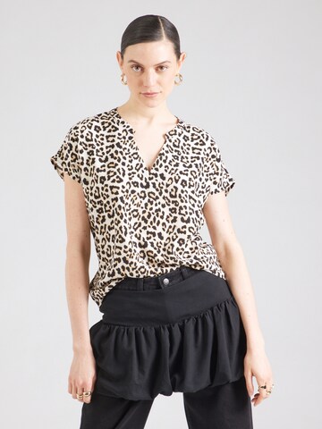 JDY Blouse 'JDYLion' in Beige: front