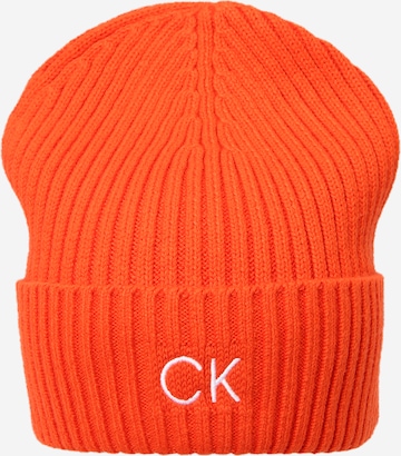 oranžinė Calvin Klein Megzta kepurė