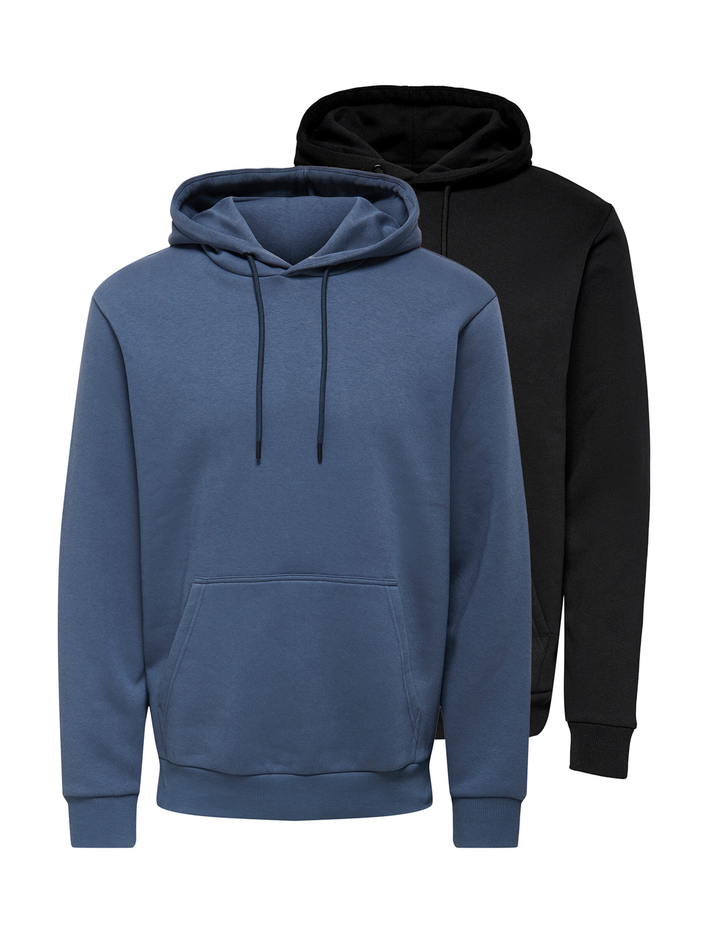 Only & Sons Sweatshirt 'Ceres' in Blue: front