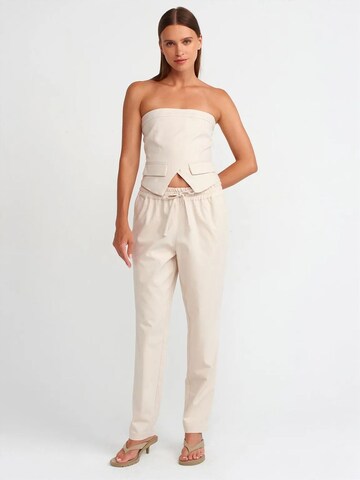 Dilvin Top in Beige