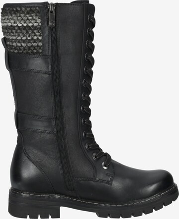 MARCO TOZZI Lace-Up Boots in Black