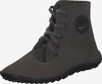 Bottines à lacets 'Chester' Leguano en gris : devant