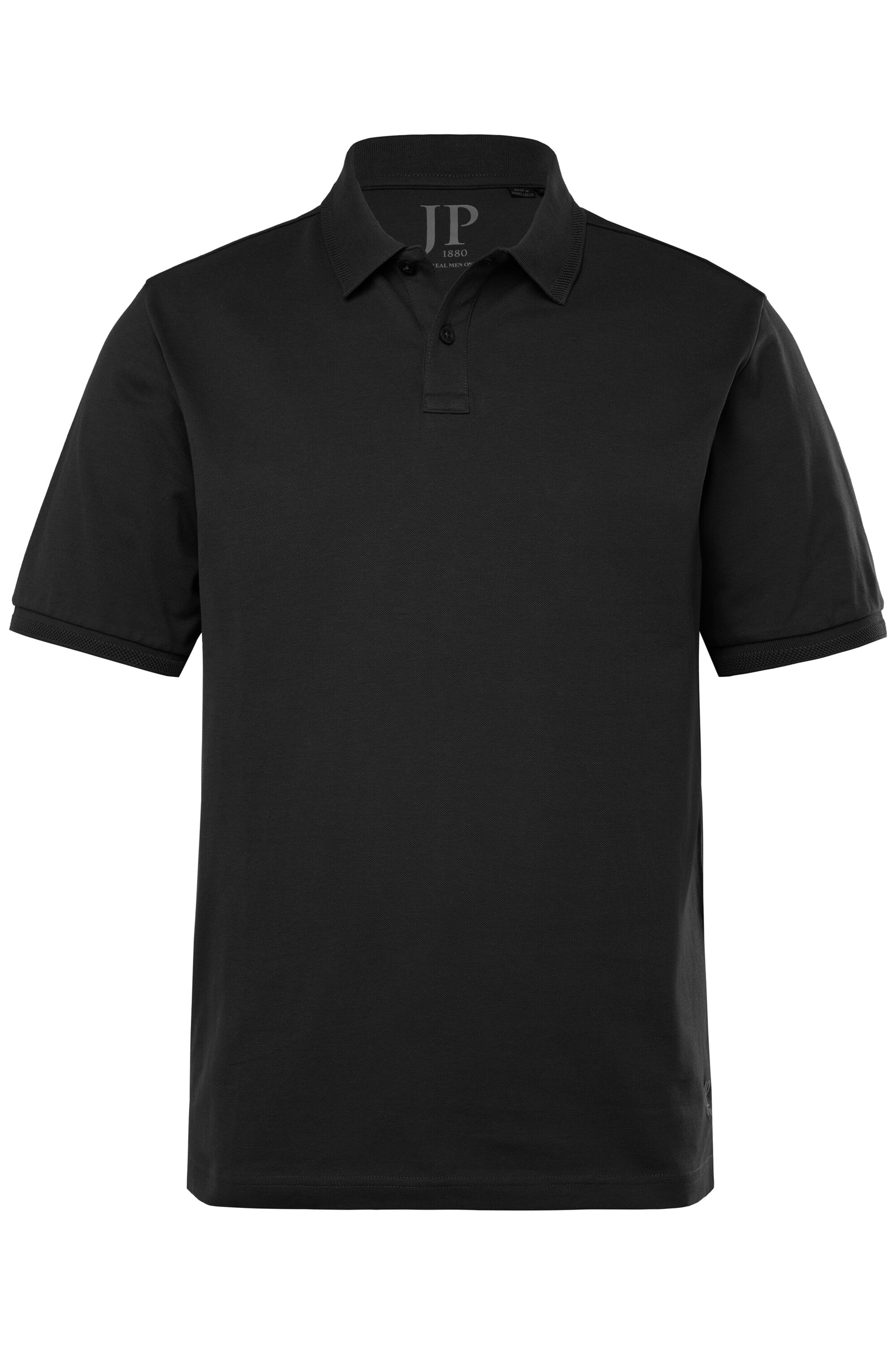 JP1880 Poloshirt in Schwarz: Vorderseite
