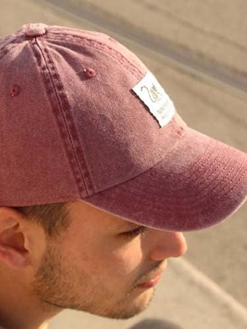 Surf Monkey - Boné desportivo em vermelho