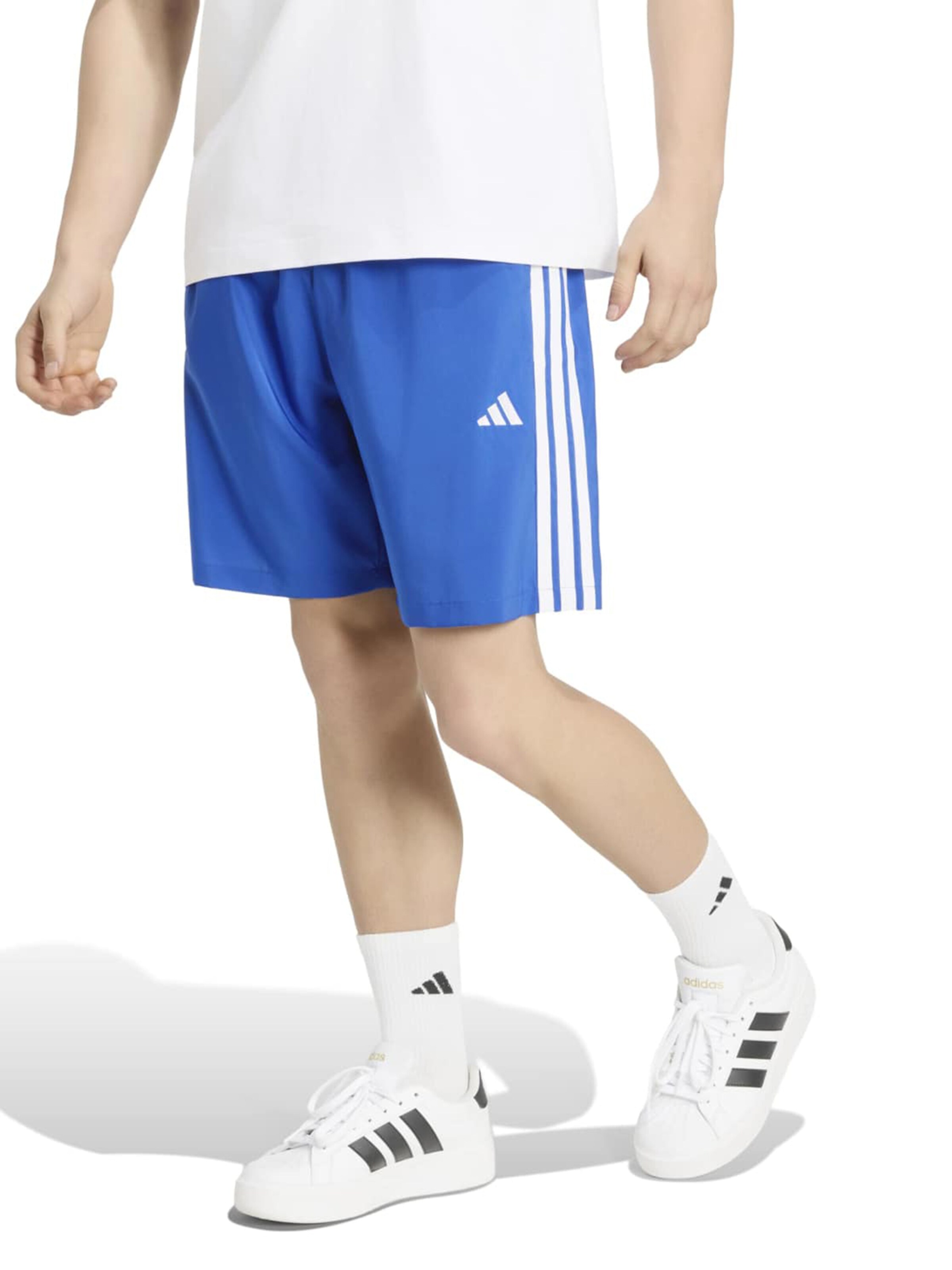 ADIDAS SPORTSWEAR Свободный крой Спортивные штаны 'CHELSEA B7' в Синий: спереди
