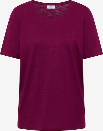 CECIL T-Shirt in Lila: Vorderseite