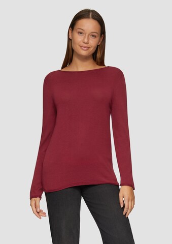 s.Oliver Pullover in Rot: Vorderseite