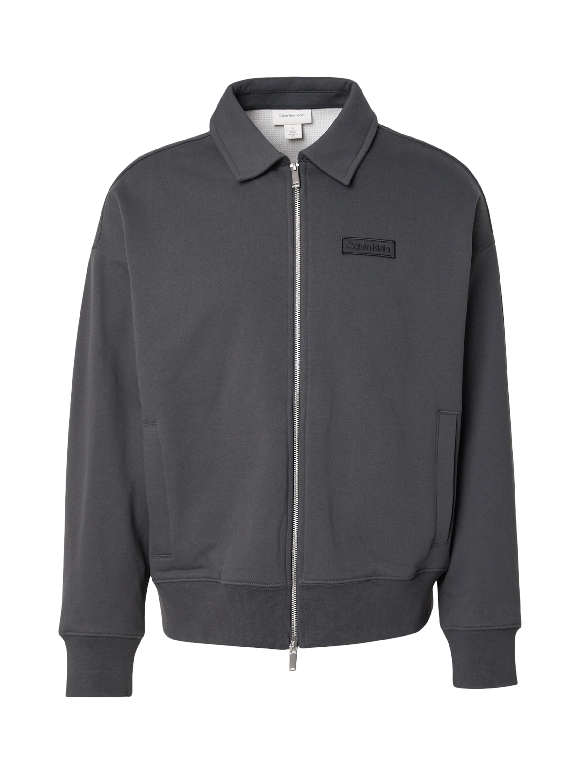 Calvin Klein Jeans Tréning dzseki - szürke: elől