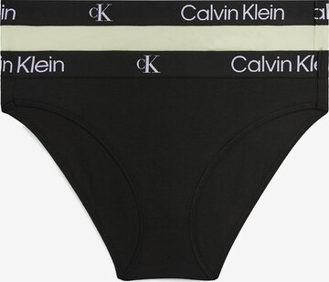 Slip Calvin Klein Underwear en noir : devant