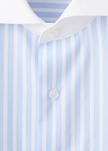 MANGO MAN Slim fit Button Up Shirt 'Sarria' in Blue